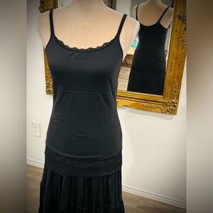 Maidenform Black Flexees Tank Top Camisole Shaper Sz XL